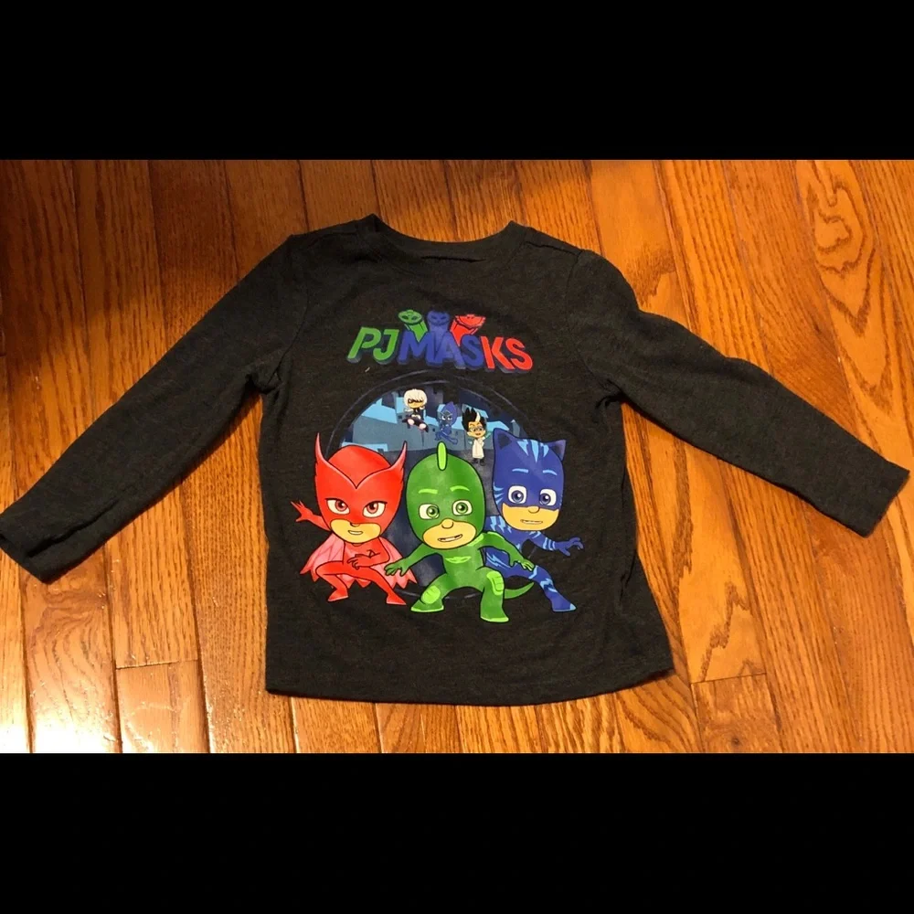 PJ MASKS DARK Long Sleeve SHIRT OLD NAVY Size 2T